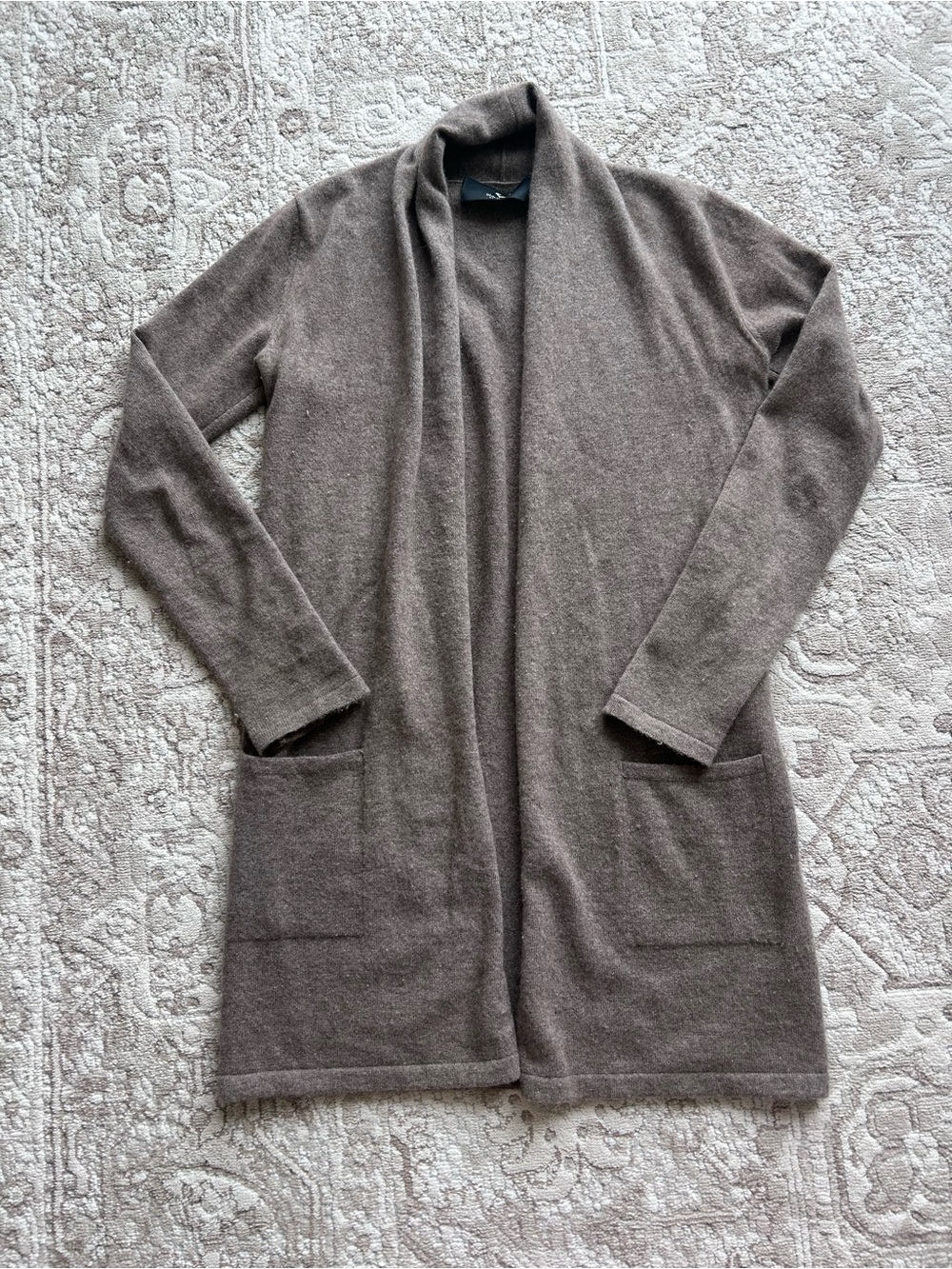 Black Goat Cashmere Cardigan